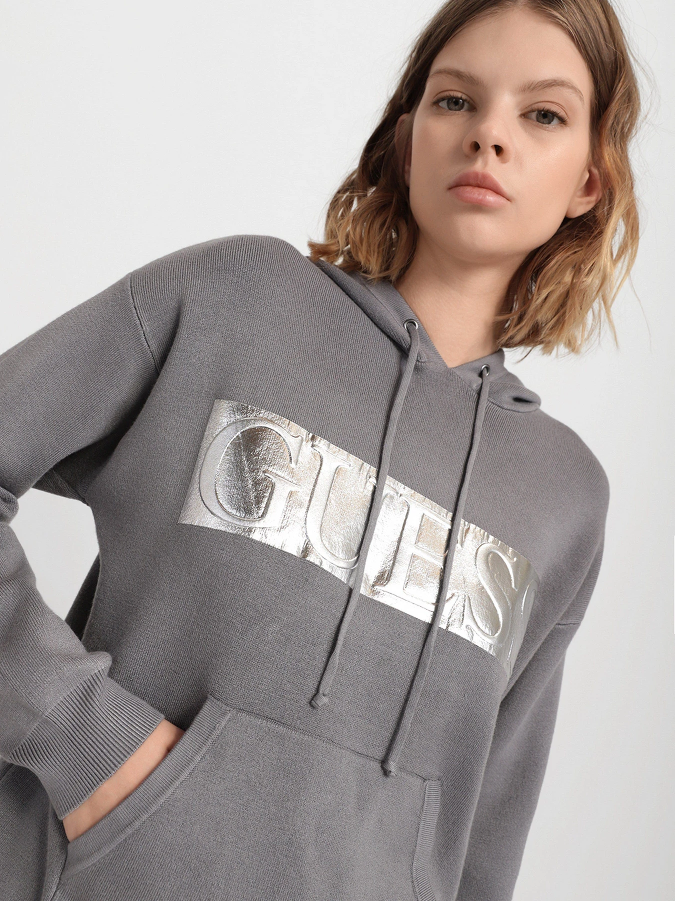 Худи и свитшоты GUESS модель W1BR26.Z26I0;DGH Фото