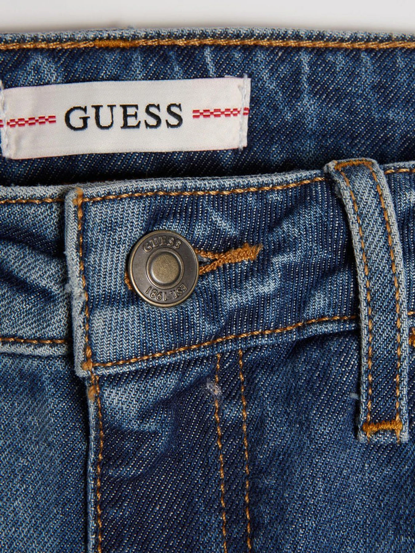 Джинсы GUESS Regular модель W1BAE6.D49T1;INES Фото