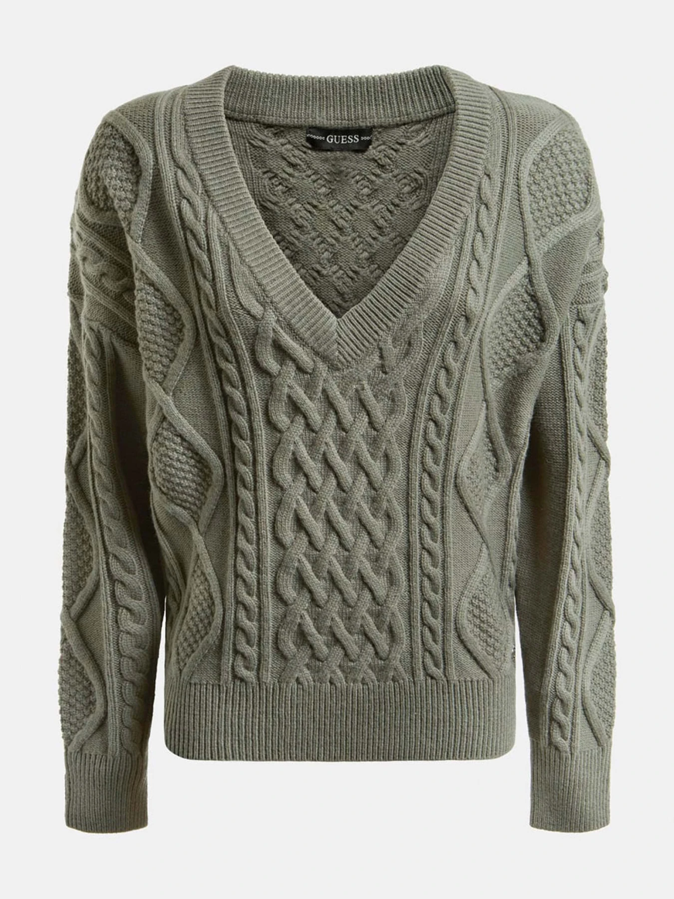 Светри та кардигани GUESS Slouchy Cable Noemi модель W1BR50.Z2QA0;F8BE Светри та кардигани GUESS Slouchy Cable Noemi модель W1BR50.Z2QA0;F8BE Фото