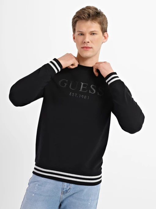 Худи и свитшоты GUESS модель M2RQ08.K6ZS1;JBLK Фото
