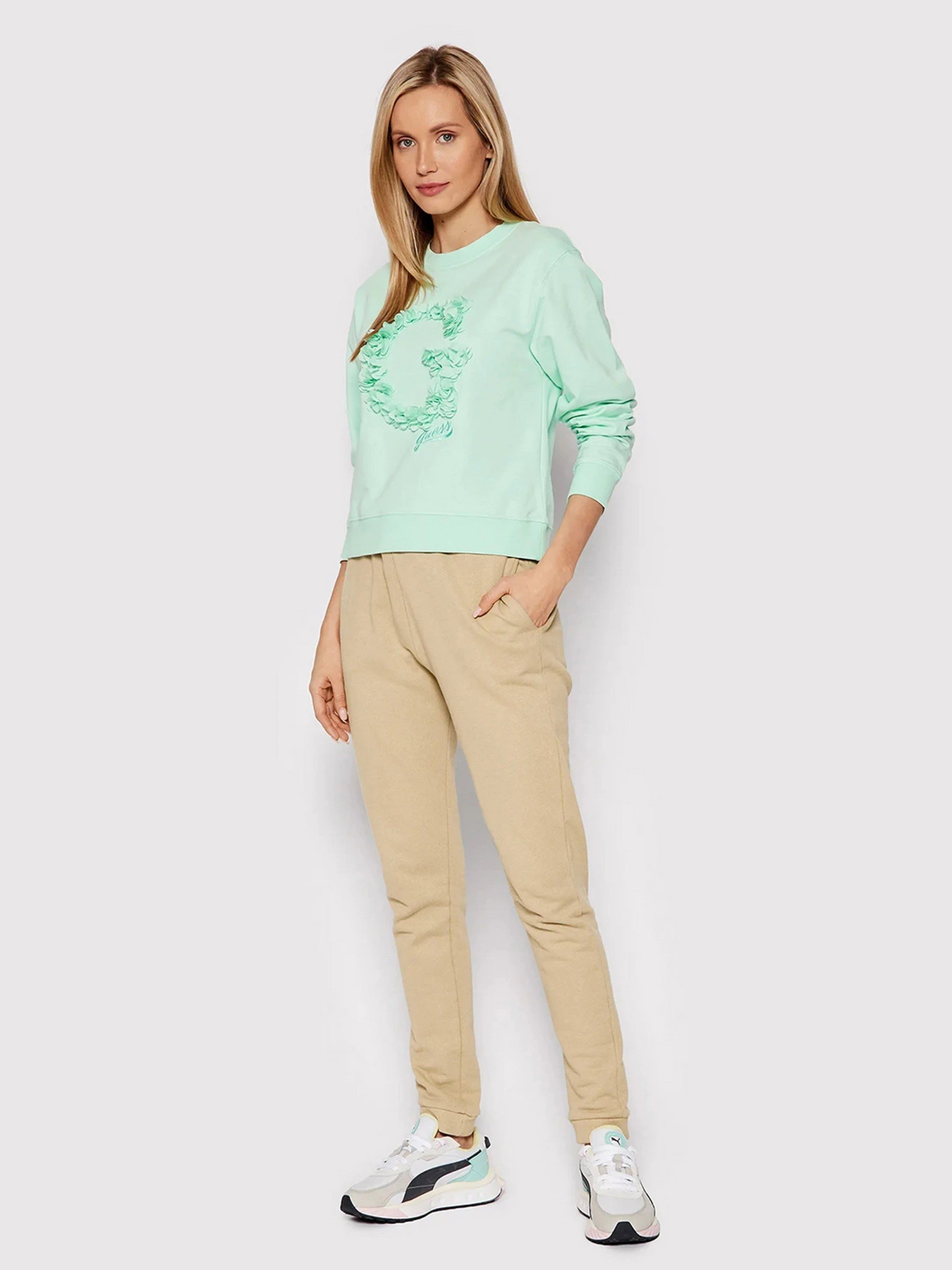 Худи и свитшоты GUESS модель W2GQ16.KB3N0;A80A Фото