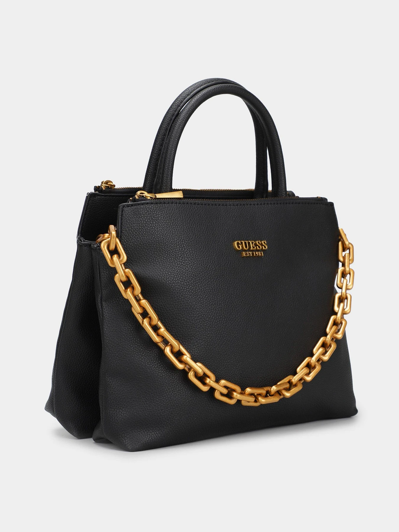 Сумки GUESS Turin Tri Cmprtmnt Satchel модель HWVB84.00060;BLA Фото