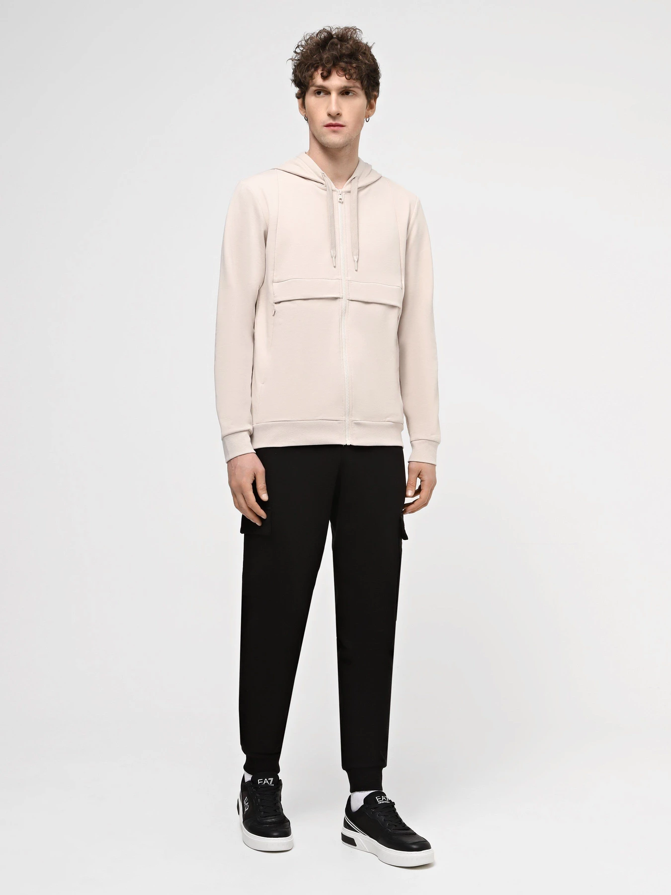 Худи и свитшоты EA7 модель 6RPM73-PJ9FZ-1716 Фото