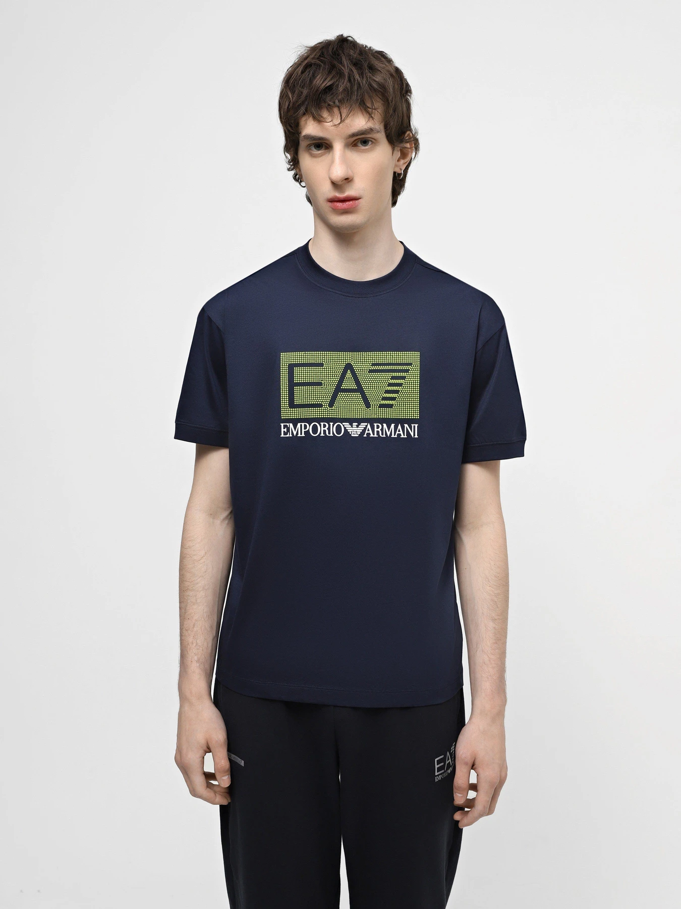 Футболки и поло EA7 Logo Series модель 3DPT40-PJFBZ-1554 Фото