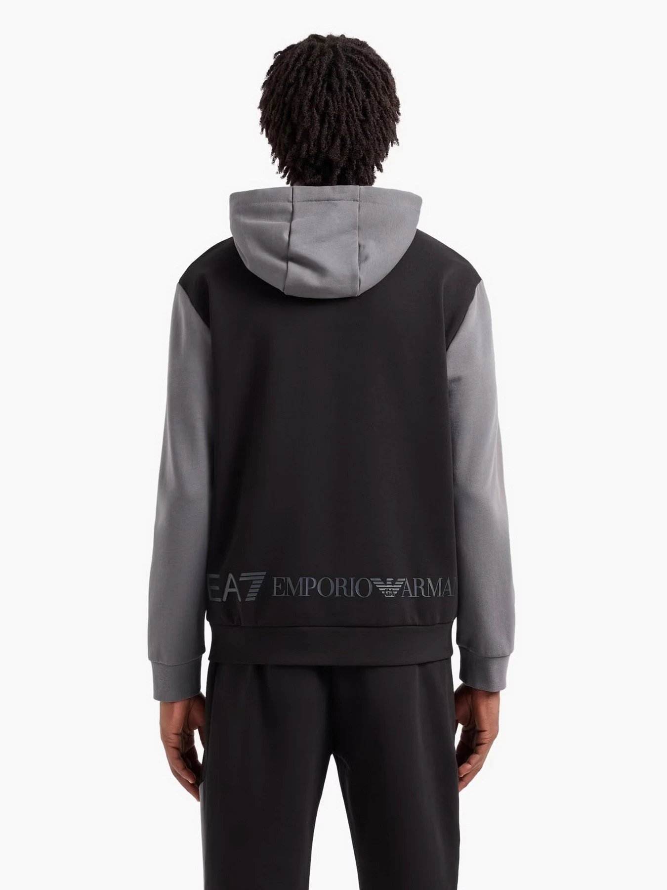 Худи и свитшоты EA7 Athletic Colour Block модель 6DPM34-PJVTZ-1200 Фото