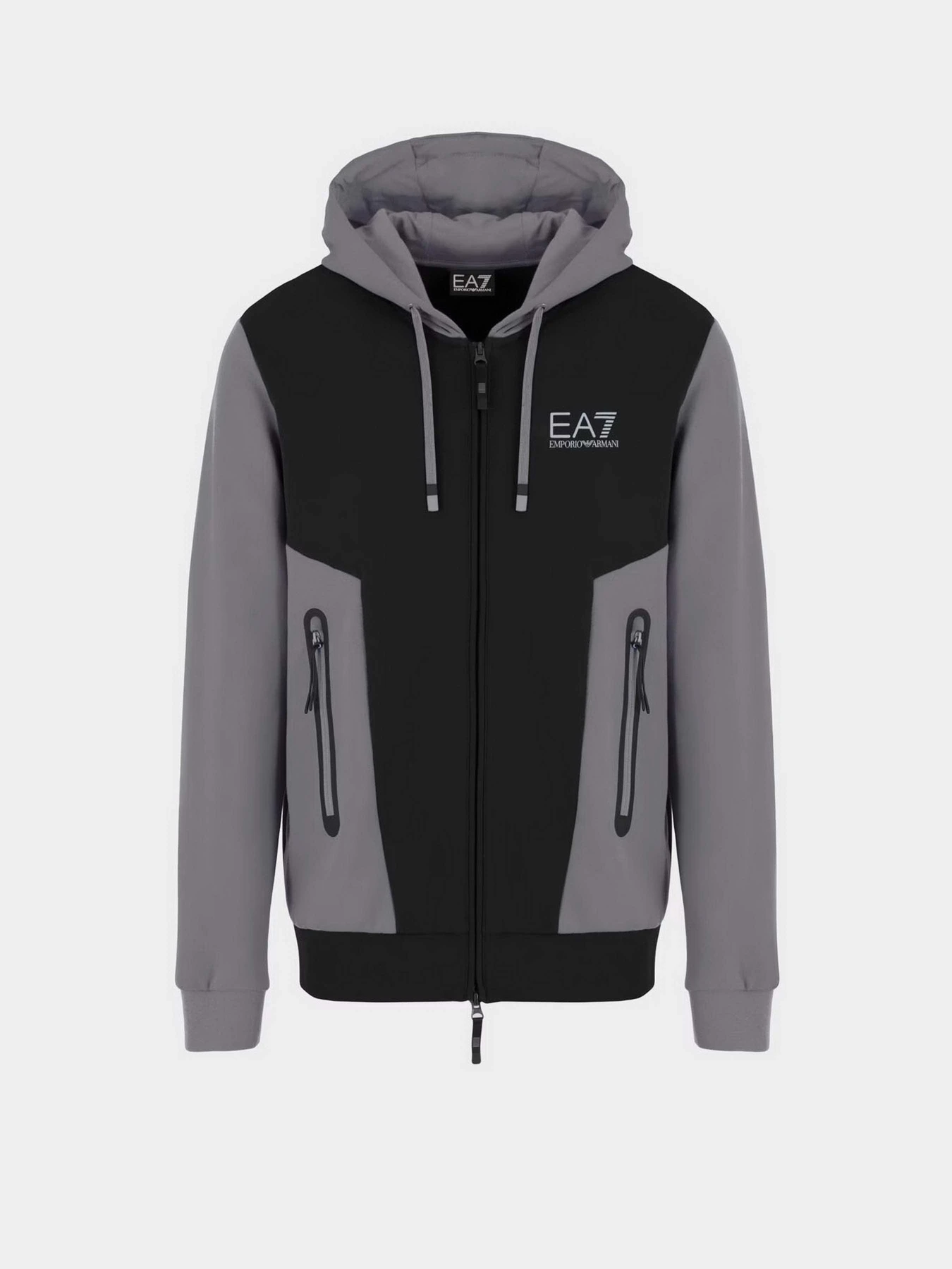 Худи и свитшоты EA7 Athletic Colour Block модель 6DPM34-PJVTZ-1200 Фото