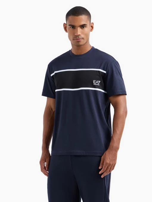 Футболки і поло EA7 Athletic Colour Block модель 6DPT47-PJTJZ-1562 Фото