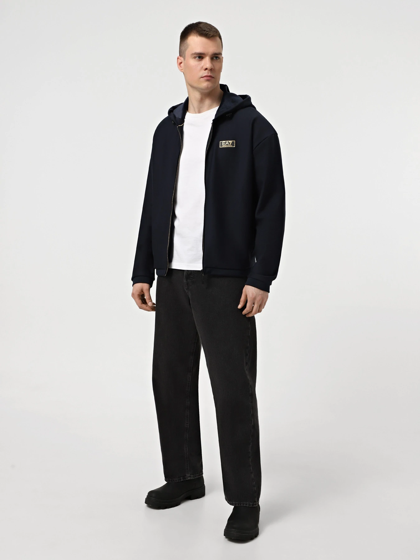 Худі та світшоти EA7 Gold Label модель 7M000033-AF10345-UB102 Фото