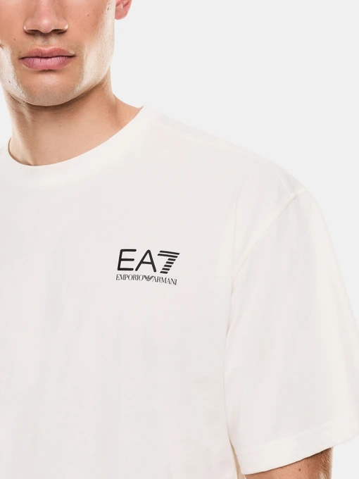 Бавовняна Чоловіча Футболка EA7 фото 3