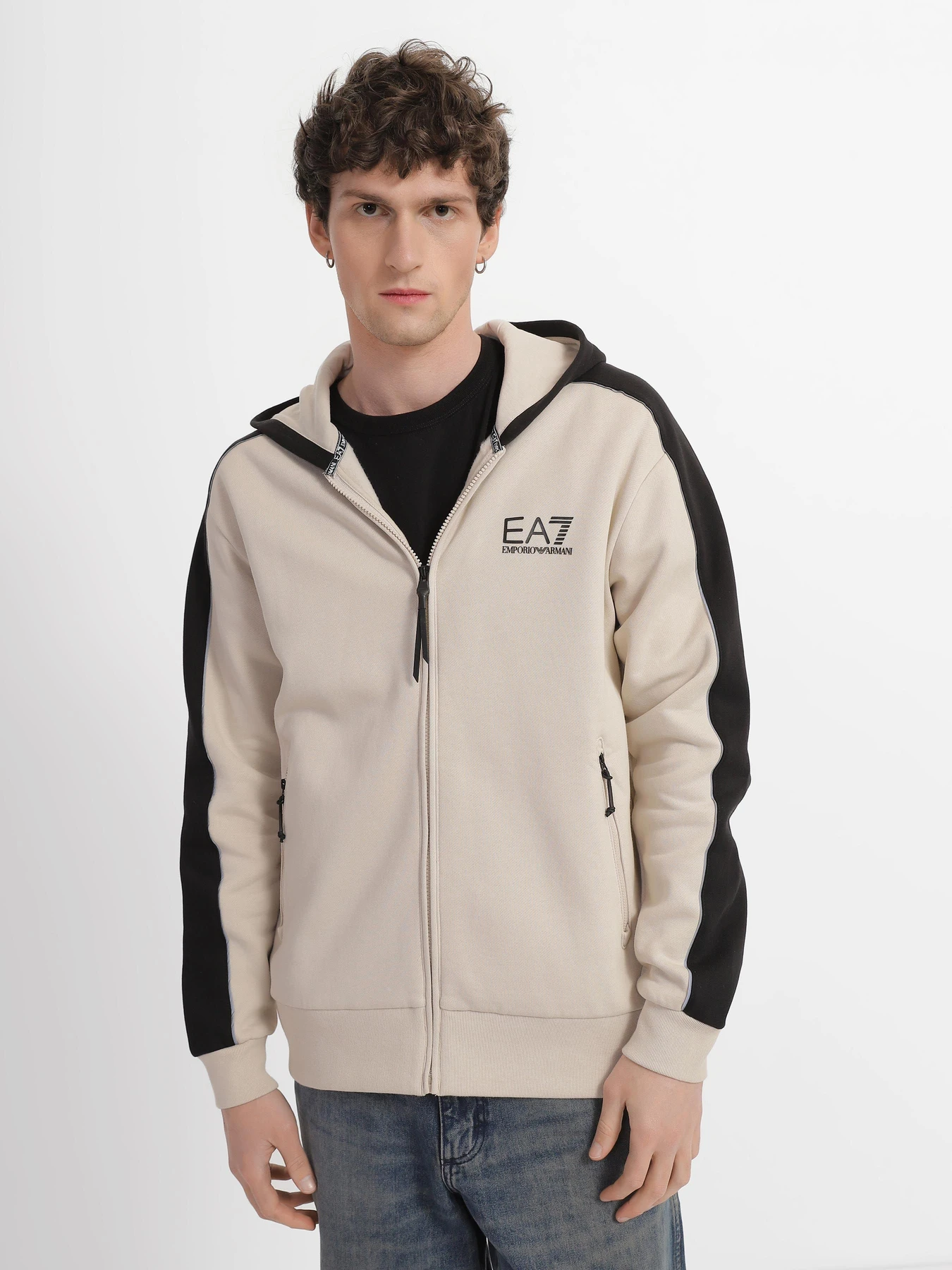 Худи и свитшоты EA7 Athletic Colour Block модель 6LPM16-PJ07Z-1716 Фото