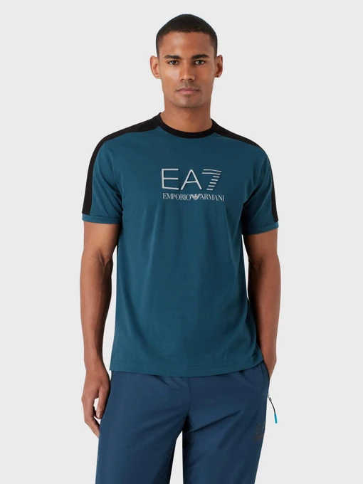 Футболки і поло EA7 Athletic Colour Block модель 6LPT06-PJ02Z-1857 Фото