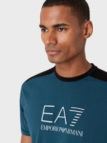 Футболки і поло EA7 Athletic Colour Block модель 6LPT06-PJ02Z-1857 Фото