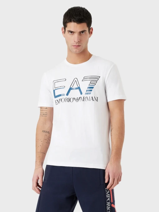Футболки і поло EA7 Logo Series модель 3RPT07-PJLBZ-1100 Фото