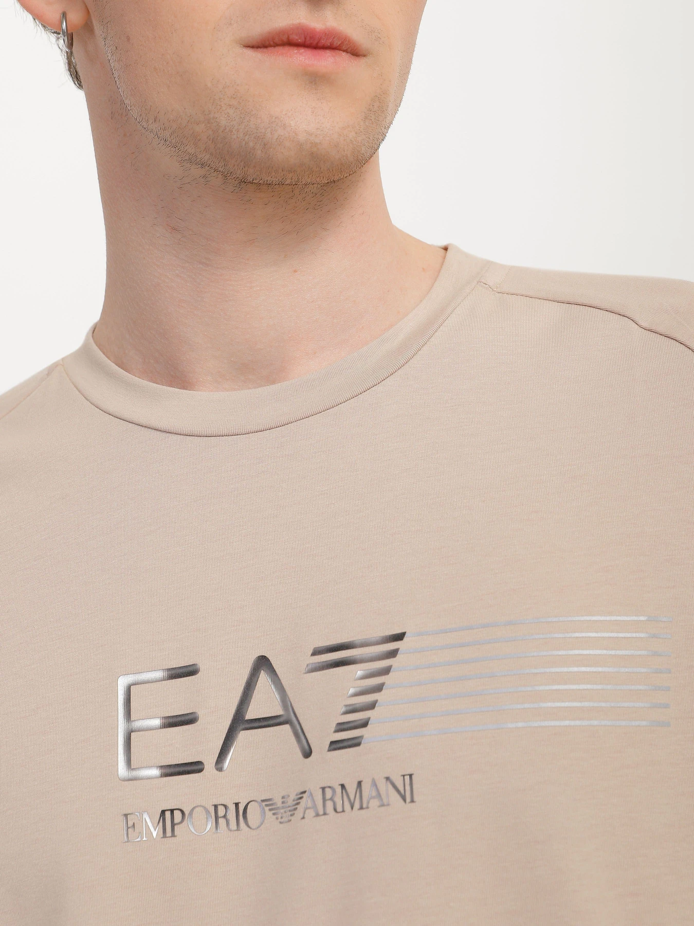 Футболки и поло EA7 Natural Ventus7 модель 3RPT22-PJMAZ-1722 Футболки и поло EA7 Natural Ventus7 модель 3RPT22-PJMAZ-1722 Фото