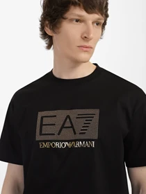 Футболки и поло EA7 Logo Series модель 3RUT05-PJFBZ-1200 Фото