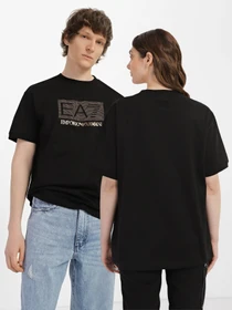 Футболки и поло EA7 Logo Series модель 3RUT05-PJFBZ-1200 Фото