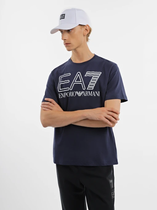 Футболки и поло EA7 Logo Series модель 6RPT03-PJFFZ-1554 Фото