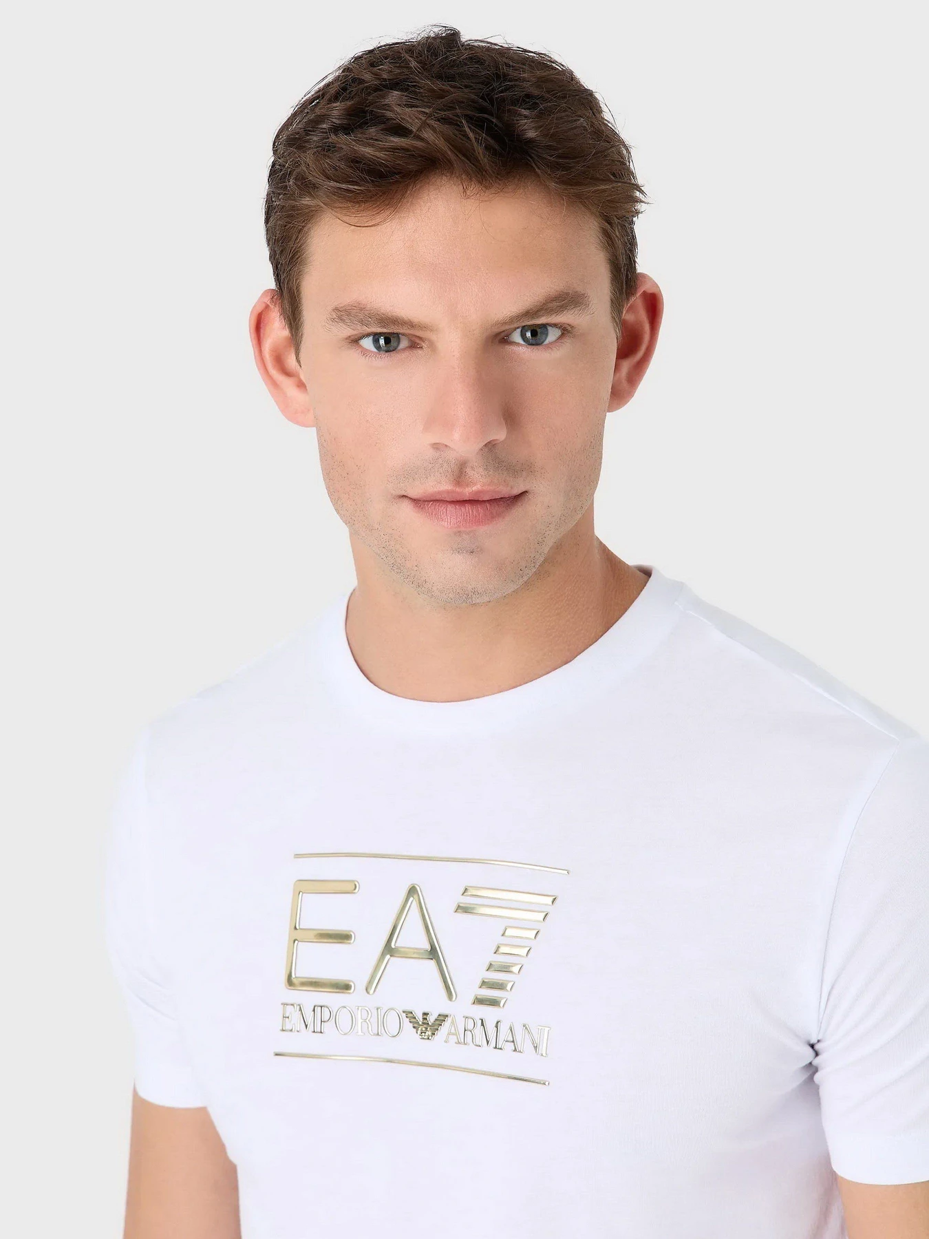 Футболки и поло EA7 Gold Label модель 6RPT19-PJM9Z-1100 Футболки и поло EA7 Gold Label модель 6RPT19-PJM9Z-1100 Фото