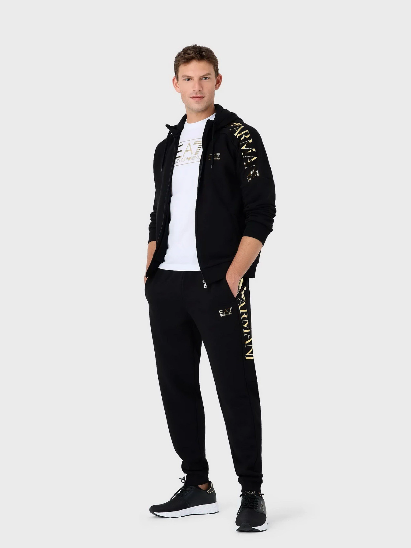 Футболки и поло EA7 Gold Label модель 6RPT19-PJM9Z-1100 Футболки и поло EA7 Gold Label модель 6RPT19-PJM9Z-1100 Фото
