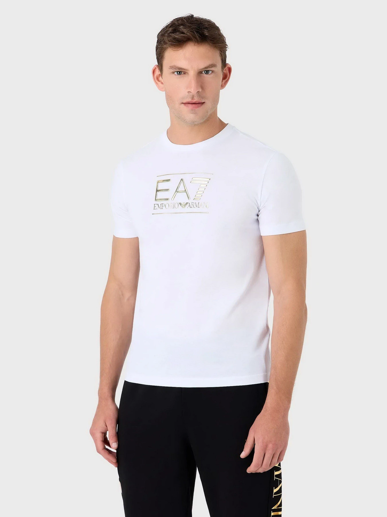 Футболки и поло EA7 Gold Label модель 6RPT19-PJM9Z-1100 Футболки и поло EA7 Gold Label модель 6RPT19-PJM9Z-1100 Фото