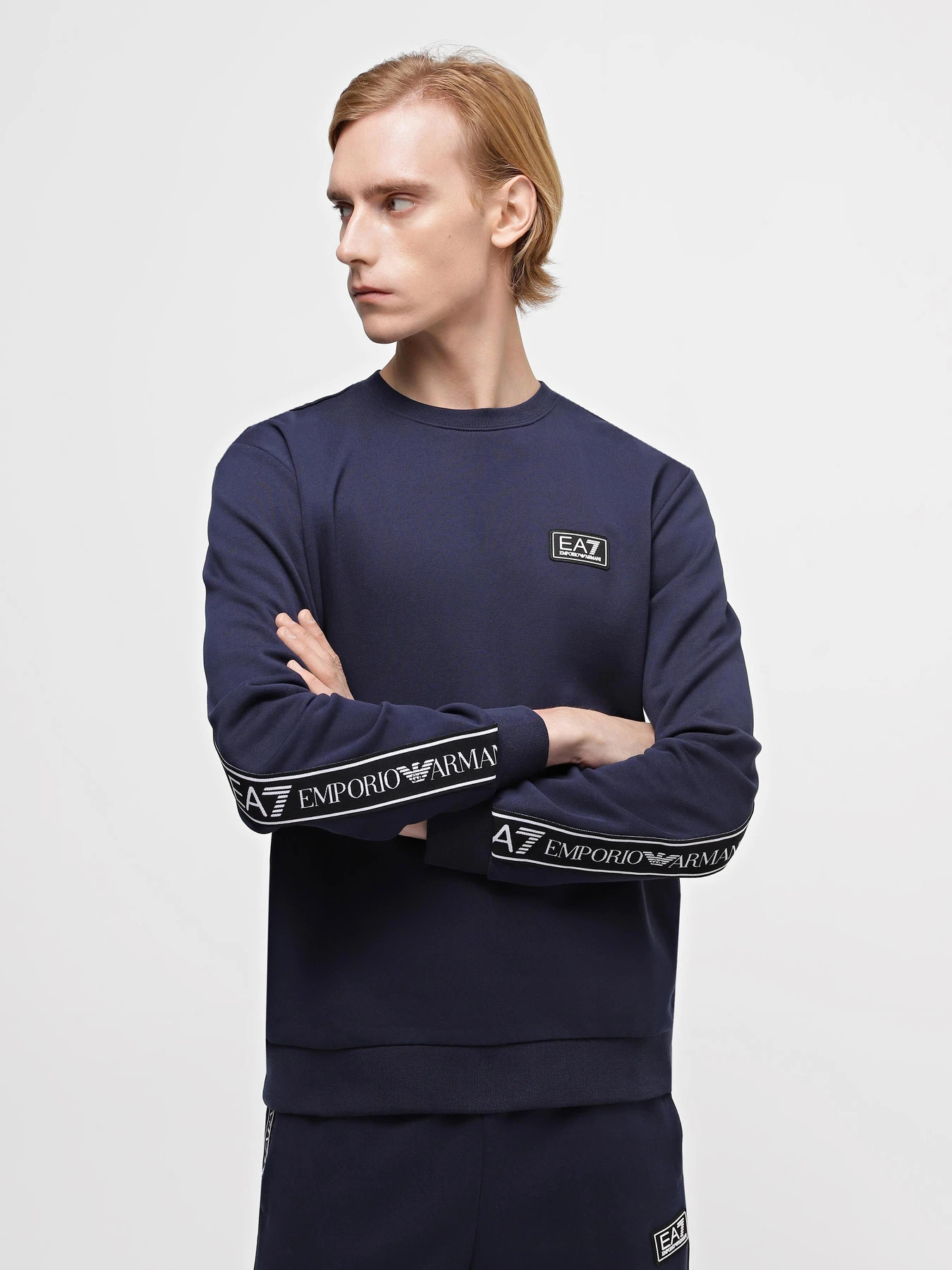Худі та світшоти EA7 Logo Series модель 6RPM14-PJ07Z-1554 Худі та світшоти EA7 Logo Series модель 6RPM14-PJ07Z-1554 Фото