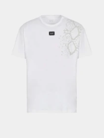 Футболки и поло EA7 Animal print recycled cotton-blend crew-neck модель 6RUT80-TJQUZ-1100 Фото
