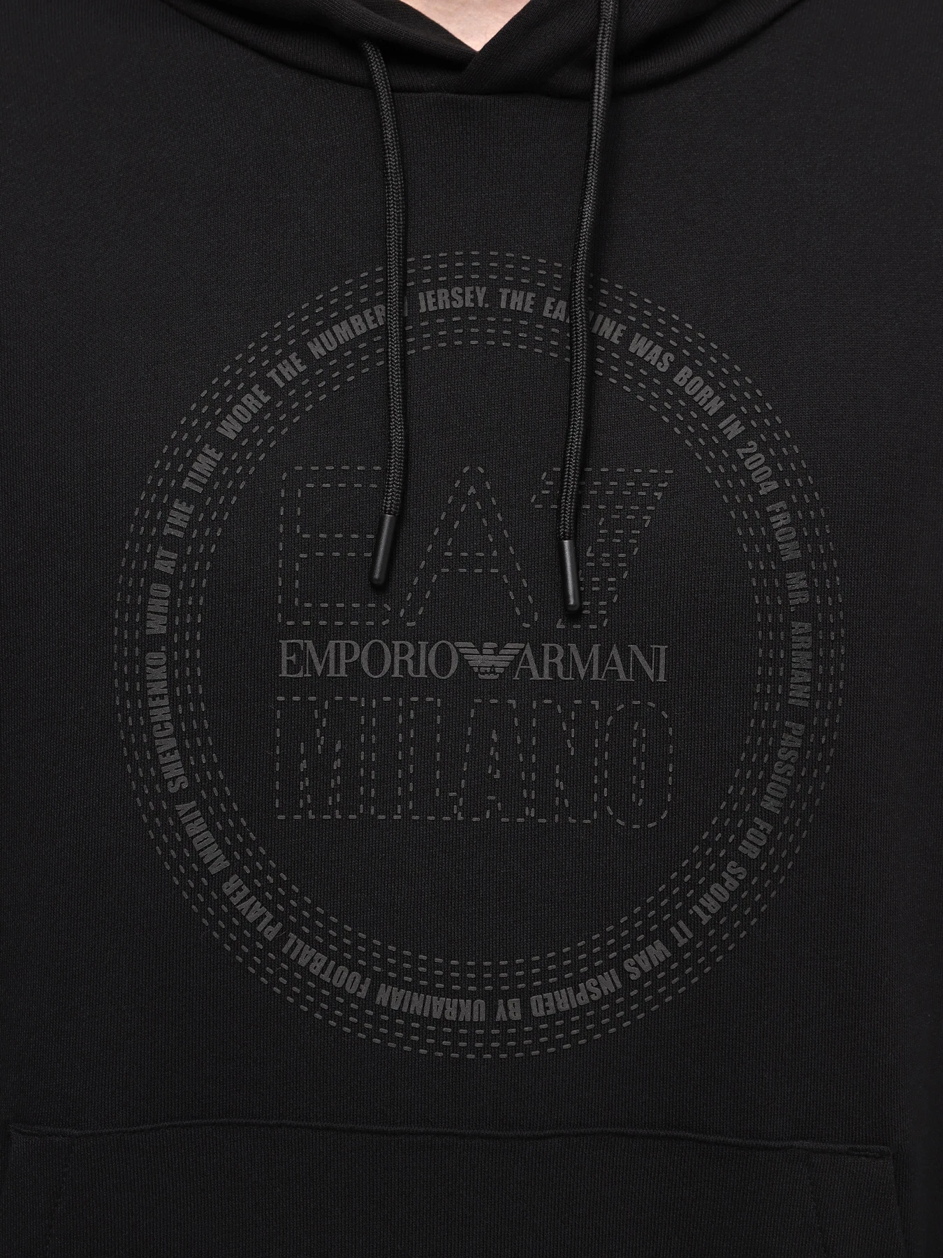 Худі та світшоти EA7 Logo Series модель 3DPM65-PJTKZ-1200 Фото
