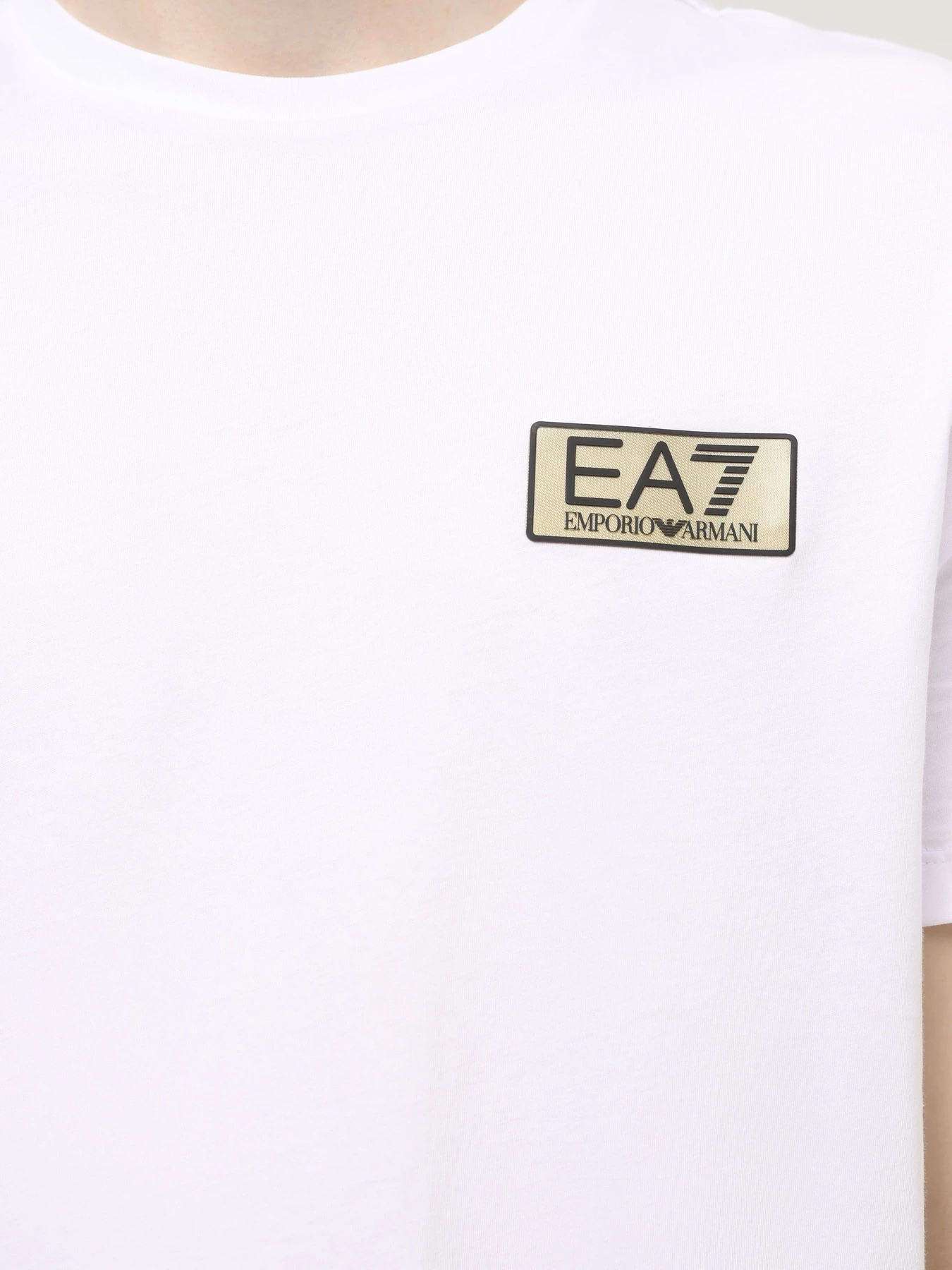 Футболки и поло EA7 Gold Label модель 3DPT07-PJM9Z-1100 Футболки и поло EA7 Gold Label модель 3DPT07-PJM9Z-1100 Фото