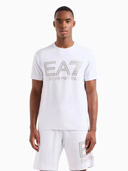Футболки и поло EA7 Logo Series модель 3DPT37-PJMUZ-1100 Фото
