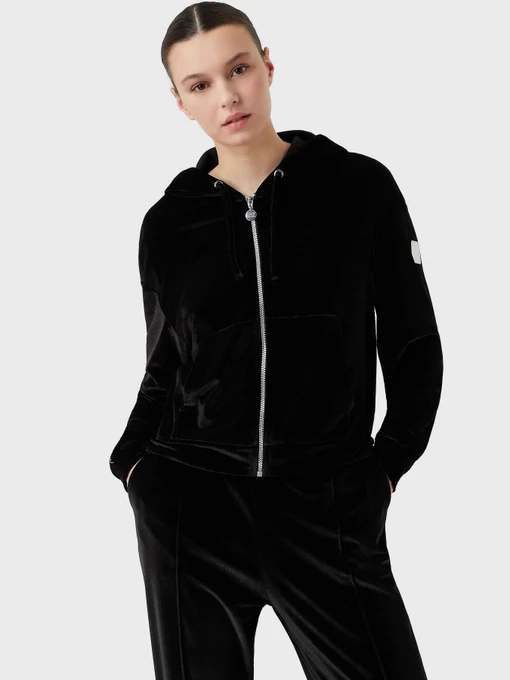 Худи и свитшоты EA7 Athletic Velour модель 6LTM31-TJDWZ-1200 Фото