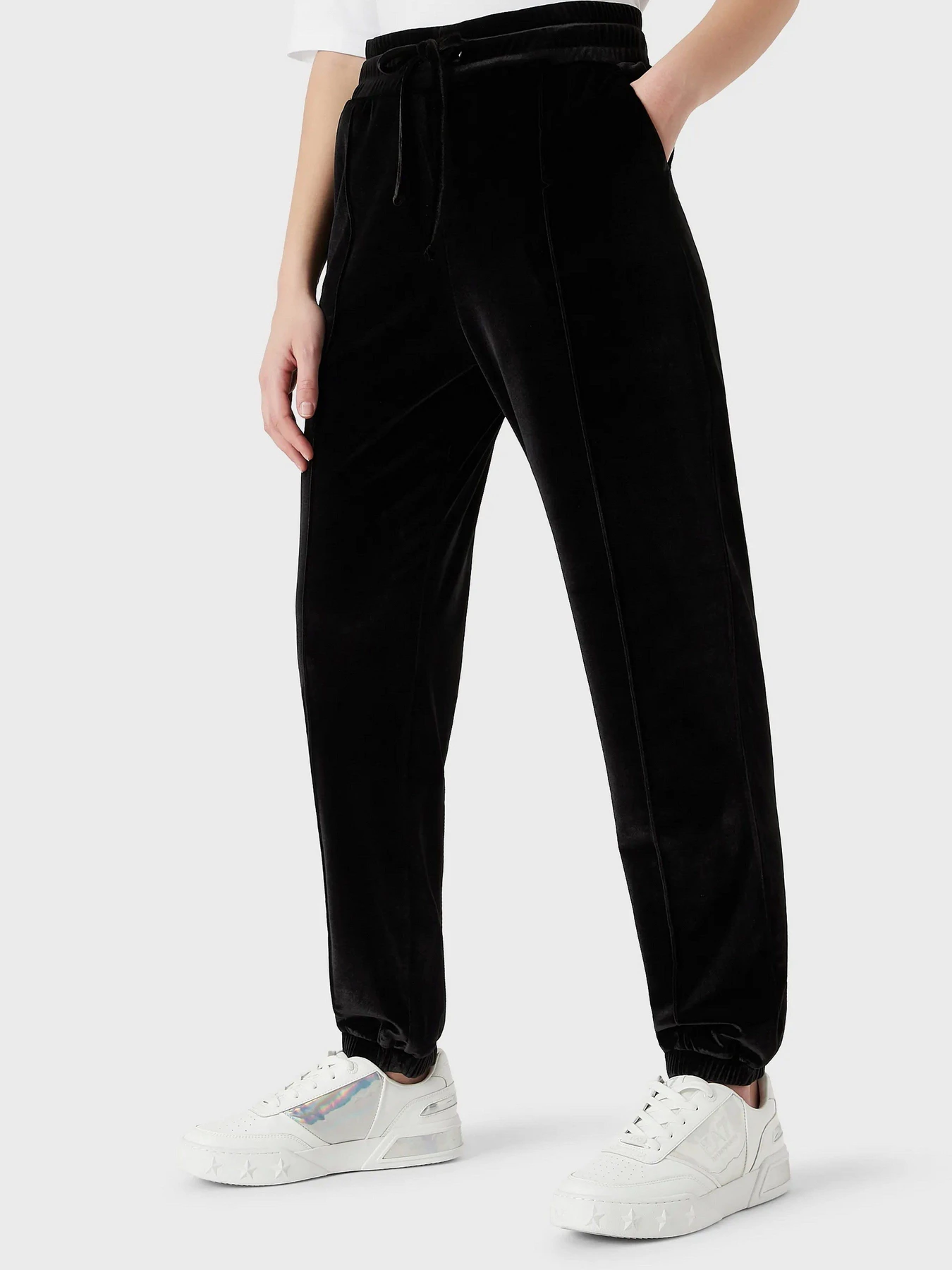 Штани EA7 Athletic Velour модель 6LTP72-TJDWZ-1200 Штани EA7 Athletic Velour модель 6LTP72-TJDWZ-1200 Фото