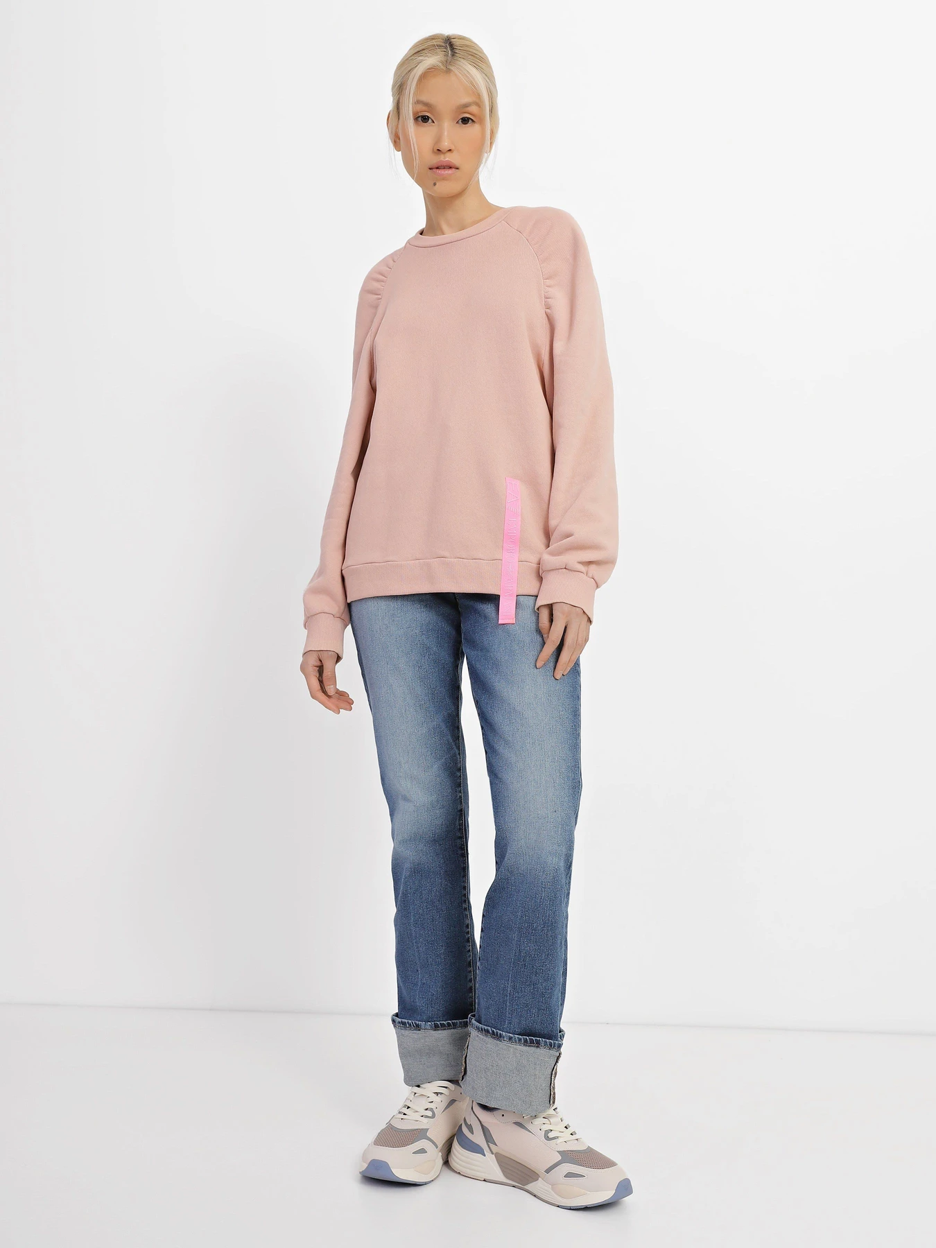 Худи и свитшоты EA7 Sport Stylish модель 3RTM30-TJLPZ-2430 Фото