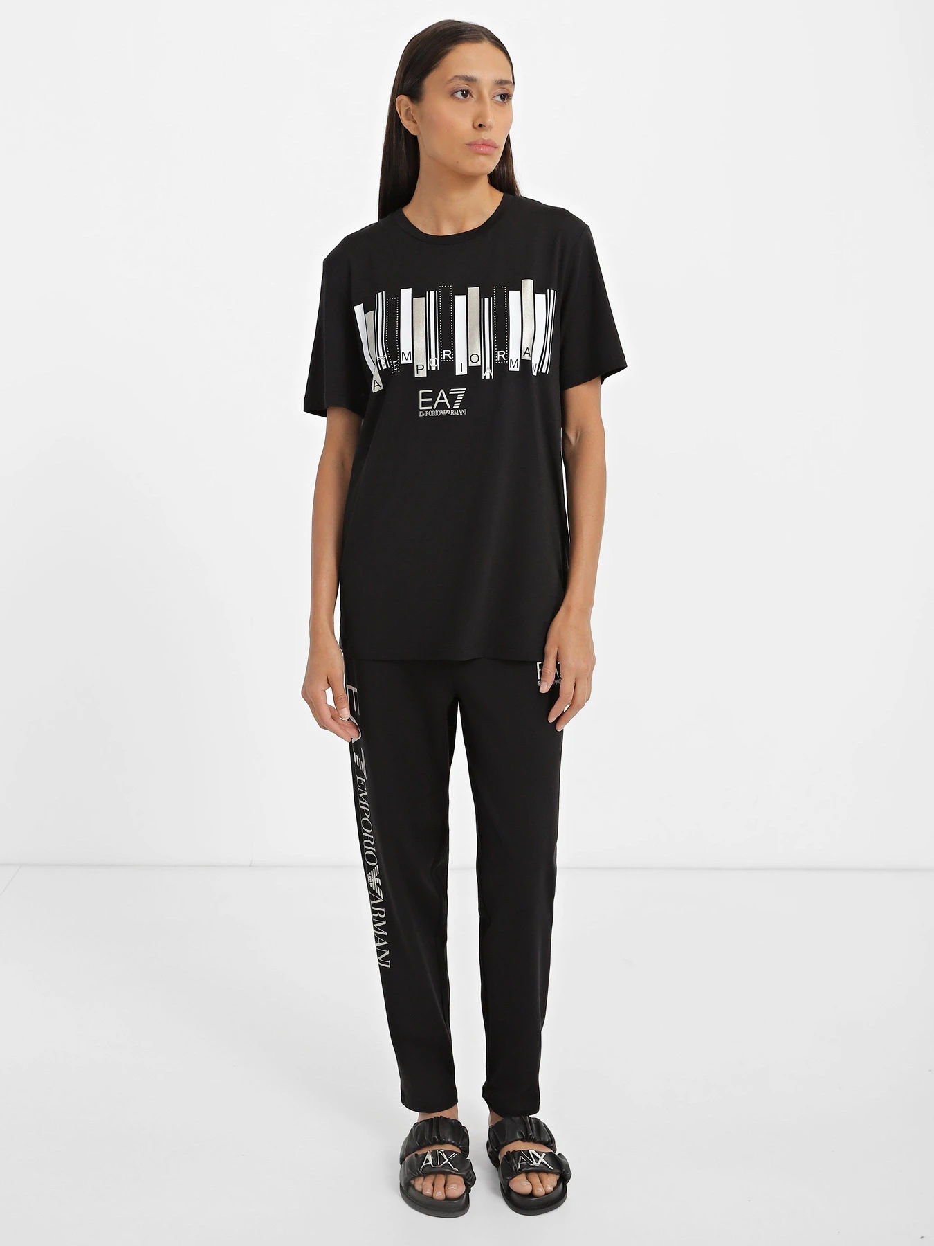 Брюки EA7 Shiny модель 3RTP83-TJ4SZ-0200 Брюки EA7 Shiny модель 3RTP83-TJ4SZ-0200 Фото