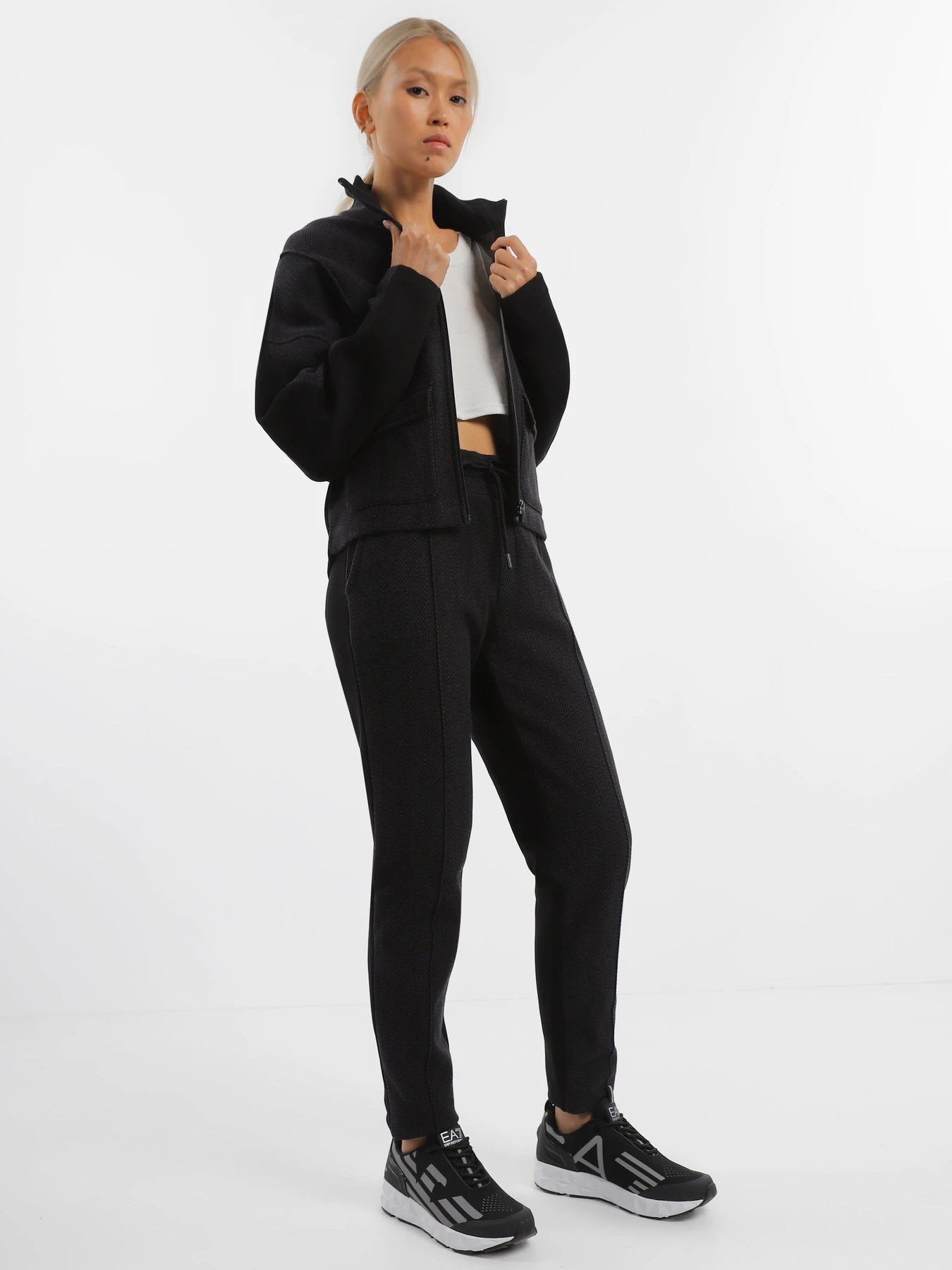 Худи и свитшоты EA7 Sporty Forever модель 6RTM41-TJPVZ-0224 Фото