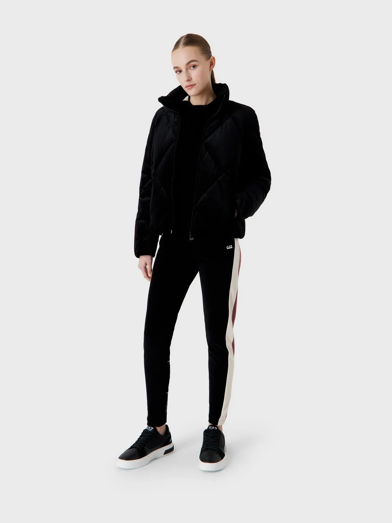 Штани EA7 Athletic Velour модель 6RTP58-TJQEZ-1200 Штани EA7 Athletic Velour модель 6RTP58-TJQEZ-1200 Фото