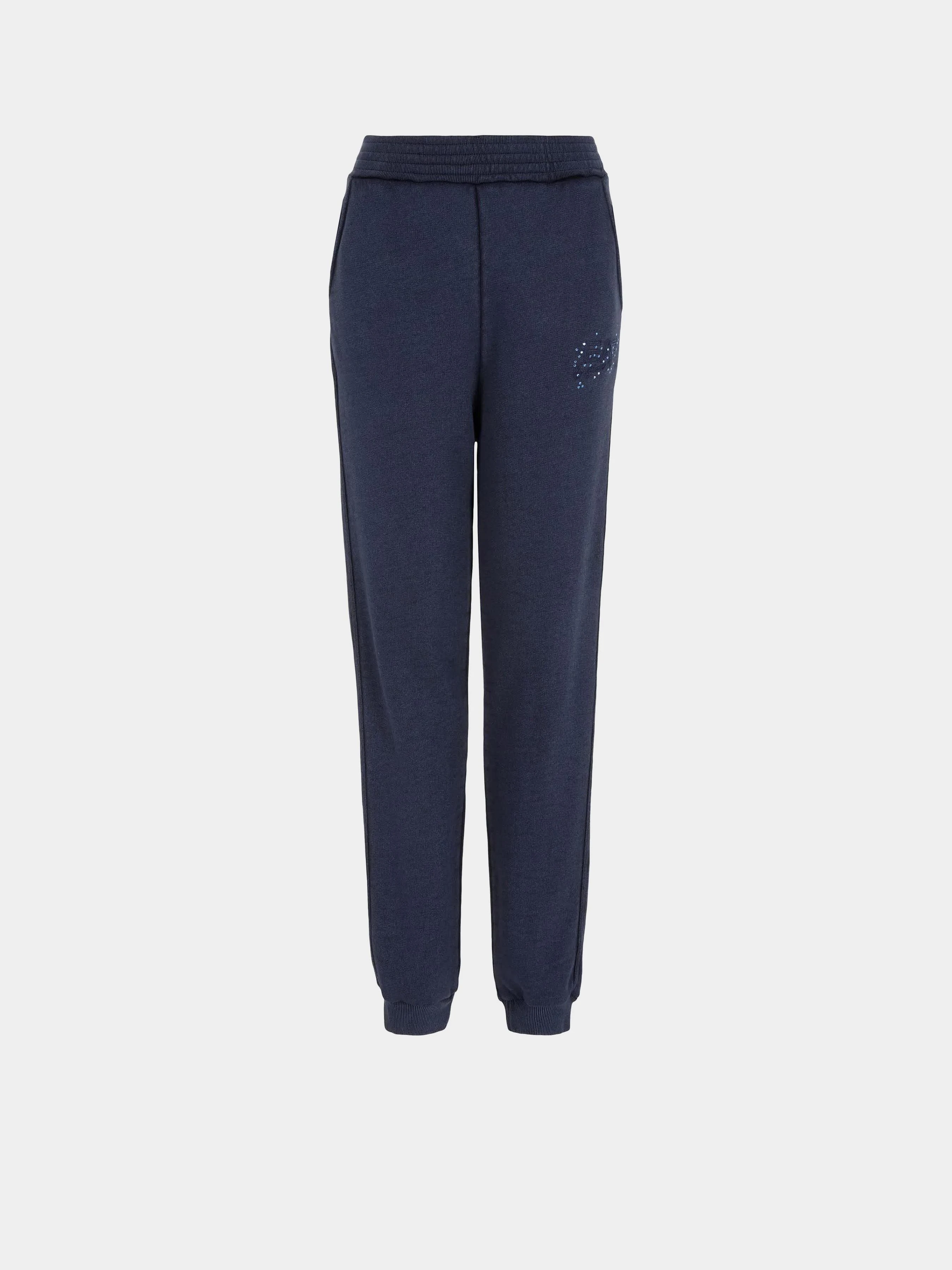 Бавовняні Жіночі Спортивні штани EA7 Denim Print фото 3