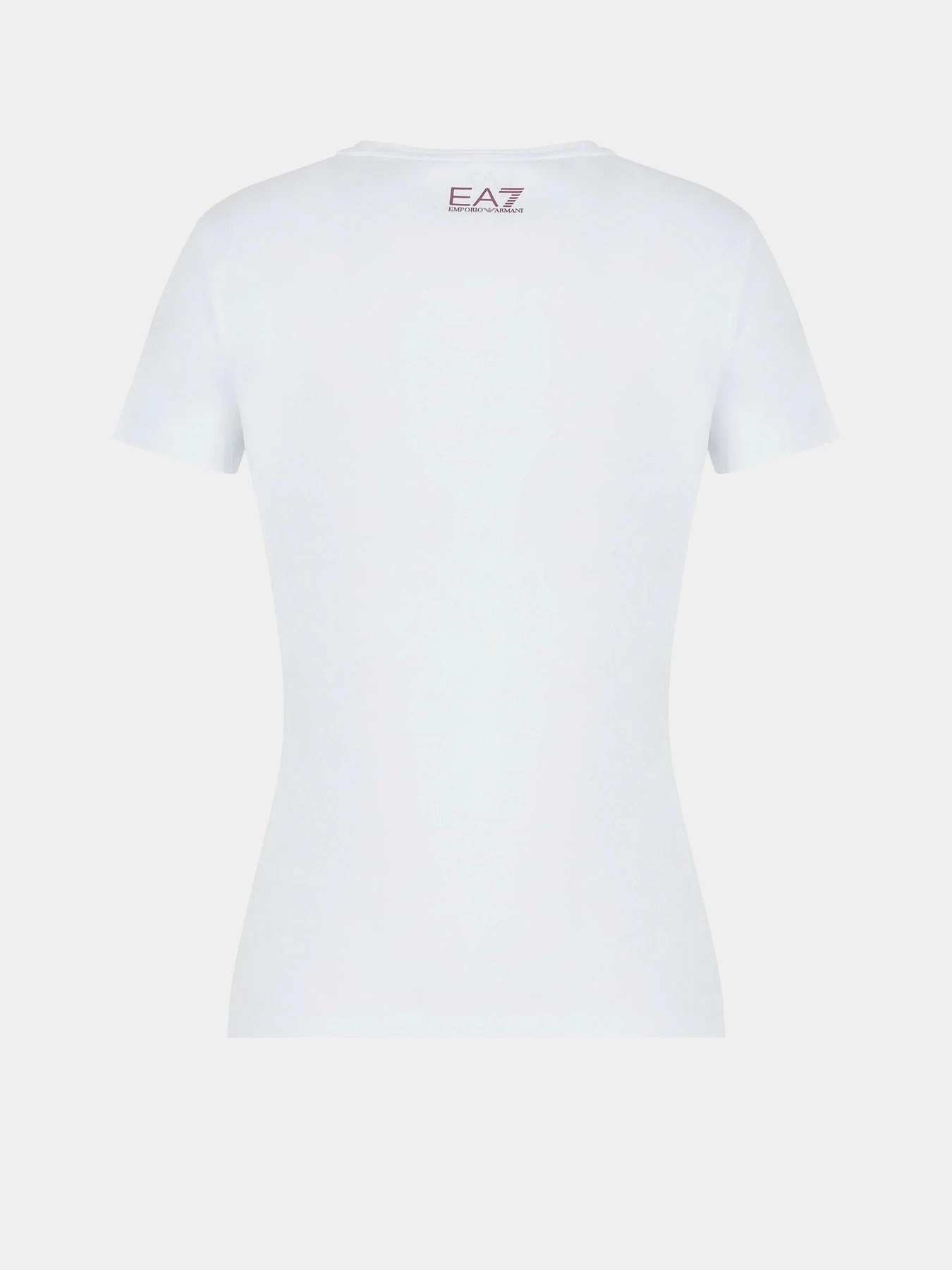Футболки і поло EA7 Athletic Velour organic cotton-blend модель 6RTT08-TJ6SZ-1100 Фото