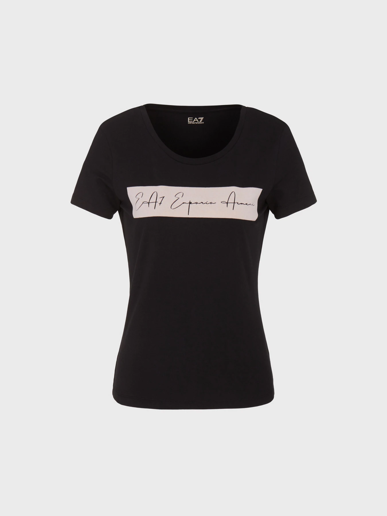 Футболки и поло EA7 Athletic Velour organic cotton-blend модель 6RTT08-TJ6SZ-1200 Фото