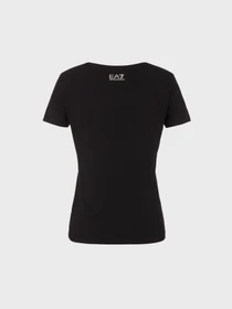 Футболки и поло EA7 Athletic Velour organic cotton-blend модель 6RTT08-TJ6SZ-1200 Фото