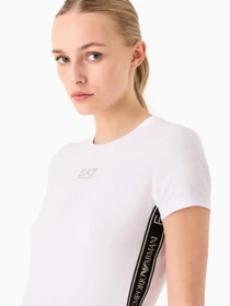 Футболки и поло EA7 Logo Series recycled fabric crew-neck модель 6RTT25-TJKUZ-1100 Фото