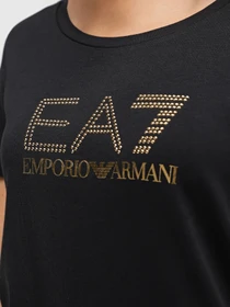 Футболки и поло EA7 Logo cotton blend модель 8NTT67-TJDQZ-1200 Фото