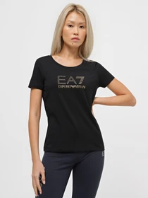 Футболки и поло EA7 Logo cotton blend модель 8NTT67-TJDQZ-1200 Фото