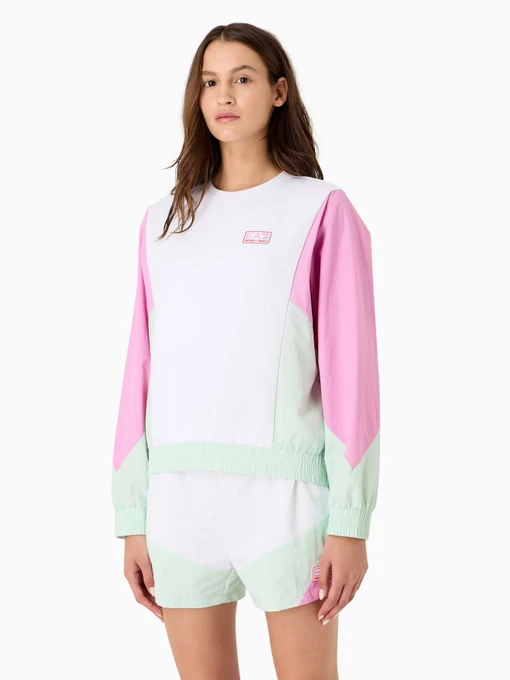 Худи и свитшоты EA7 Contemporary Sport модель 3DTM08-TJKWZ-21BW Фото