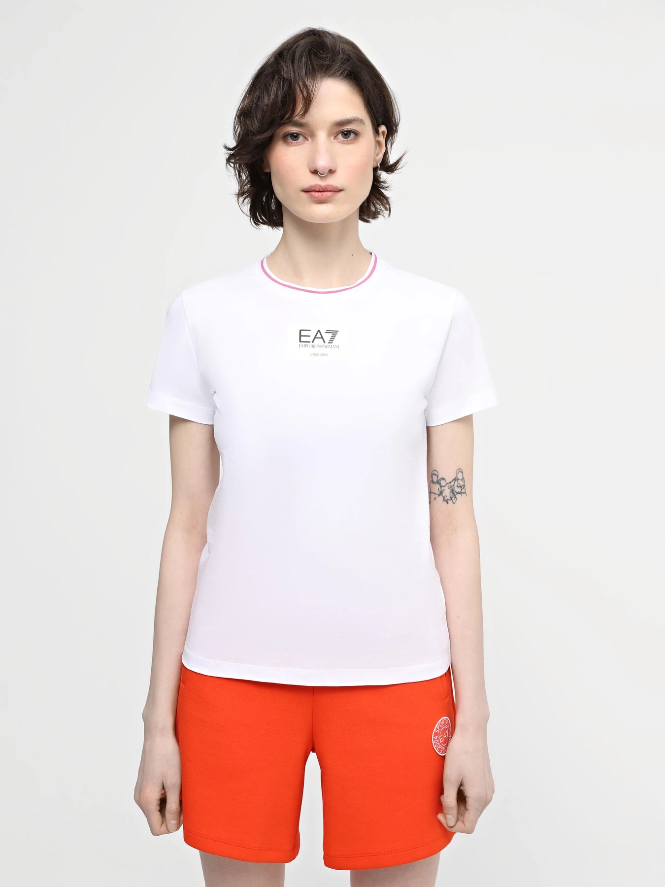Футболки і поло EA7 Sporting Club модель 3DTT34-TJTYZ-0102 Фото