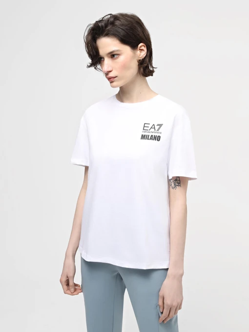 Футболки и поло EA7 Logo Series модель 3DTT42-TJTYZ-1100 Фото