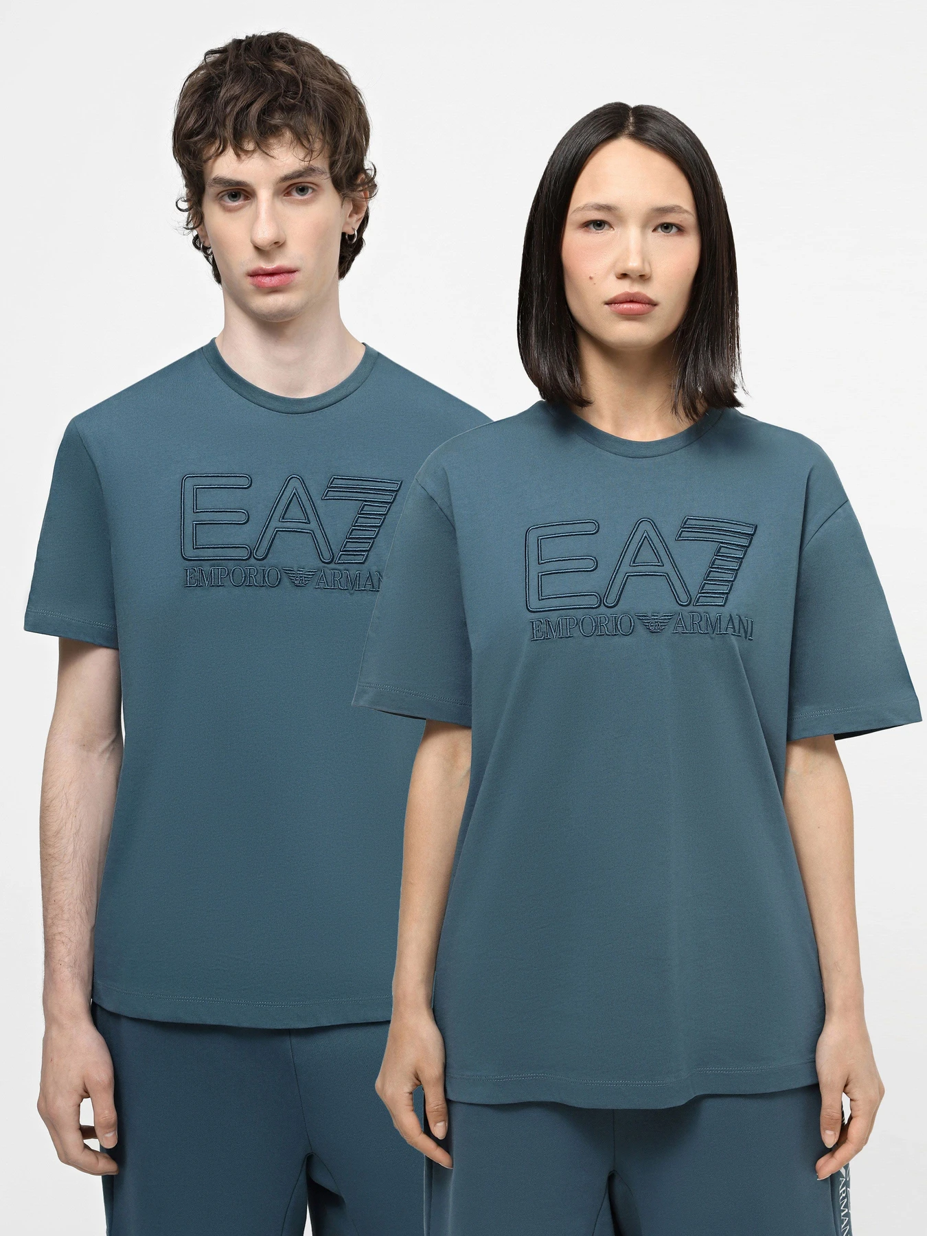 Футболки і поло EA7 Logo Series модель 3DUT05-PJUTZ-1821 Фото