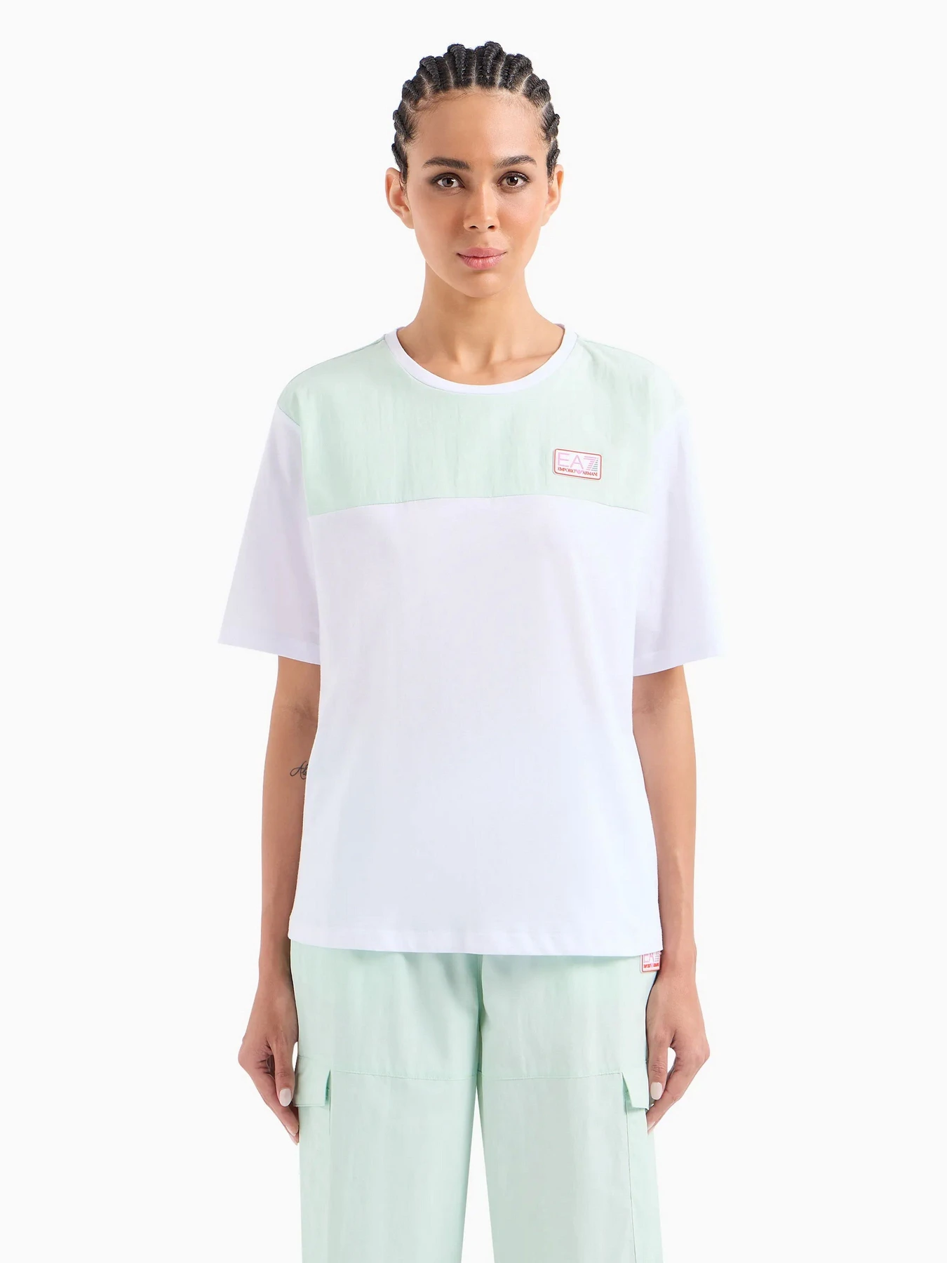 Футболки и поло EA7 Contemporary Sport модель 3DTT06-TJ02Z-21BW Фото