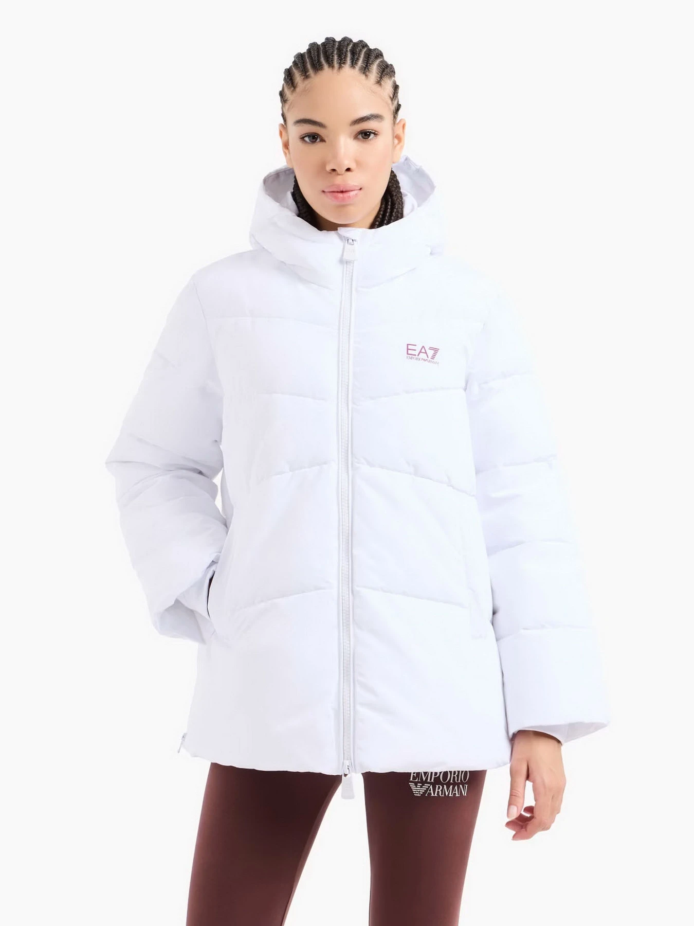 Куртки та дублянки EA7 Logo Series модель 6DTB18-TN8AZ-1100 Куртки та дублянки EA7 Logo Series модель 6DTB18-TN8AZ-1100 Фото