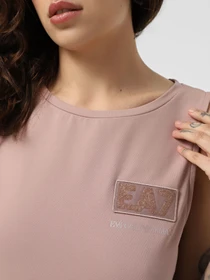 Сукні EA7 Logo Series модель 7W000180-AF12484-U4079 Фото