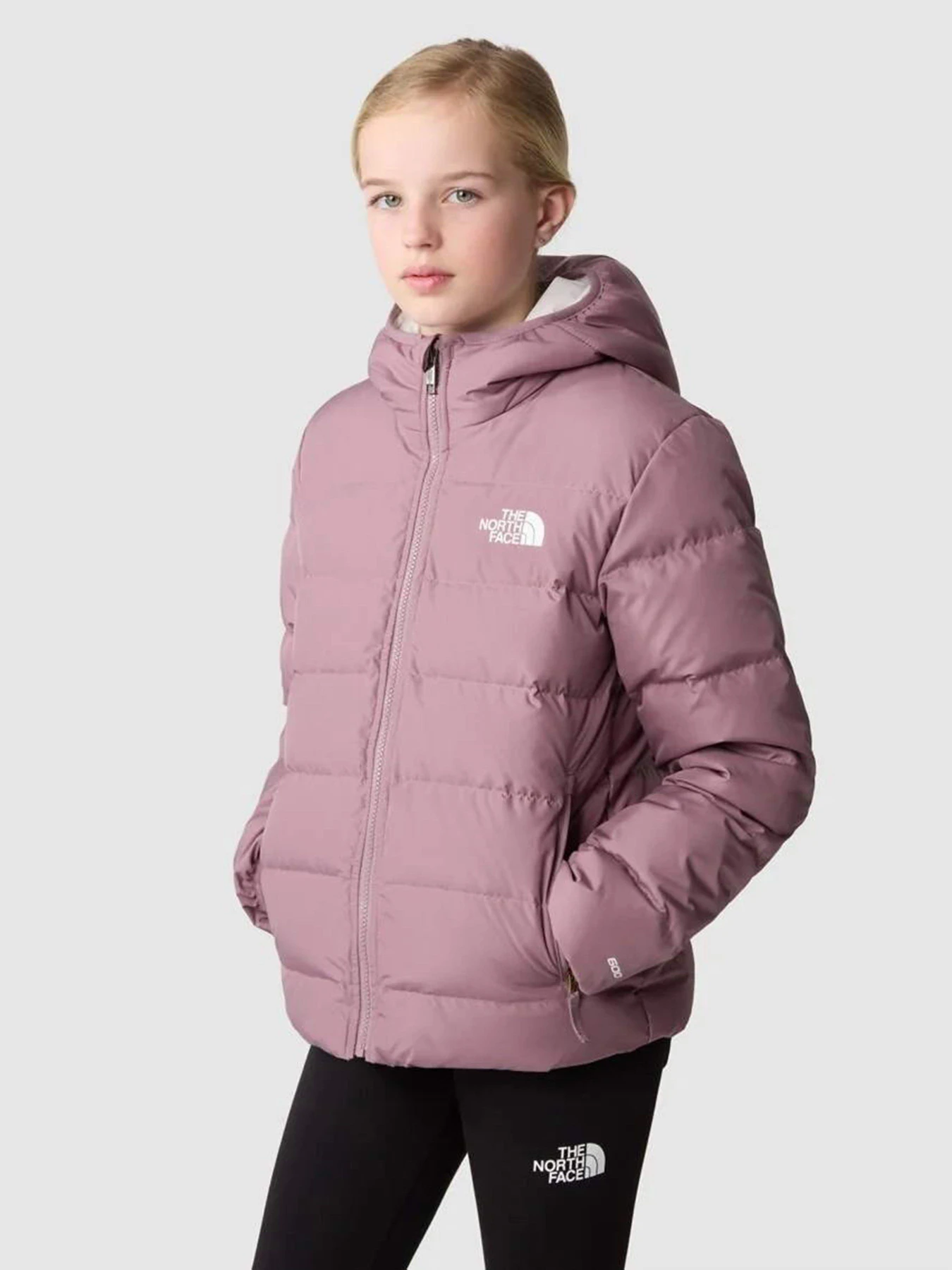 Куртки та дублянки The North Face Reversible North Down Hooded модель NF0A84N6I0V1 Фото